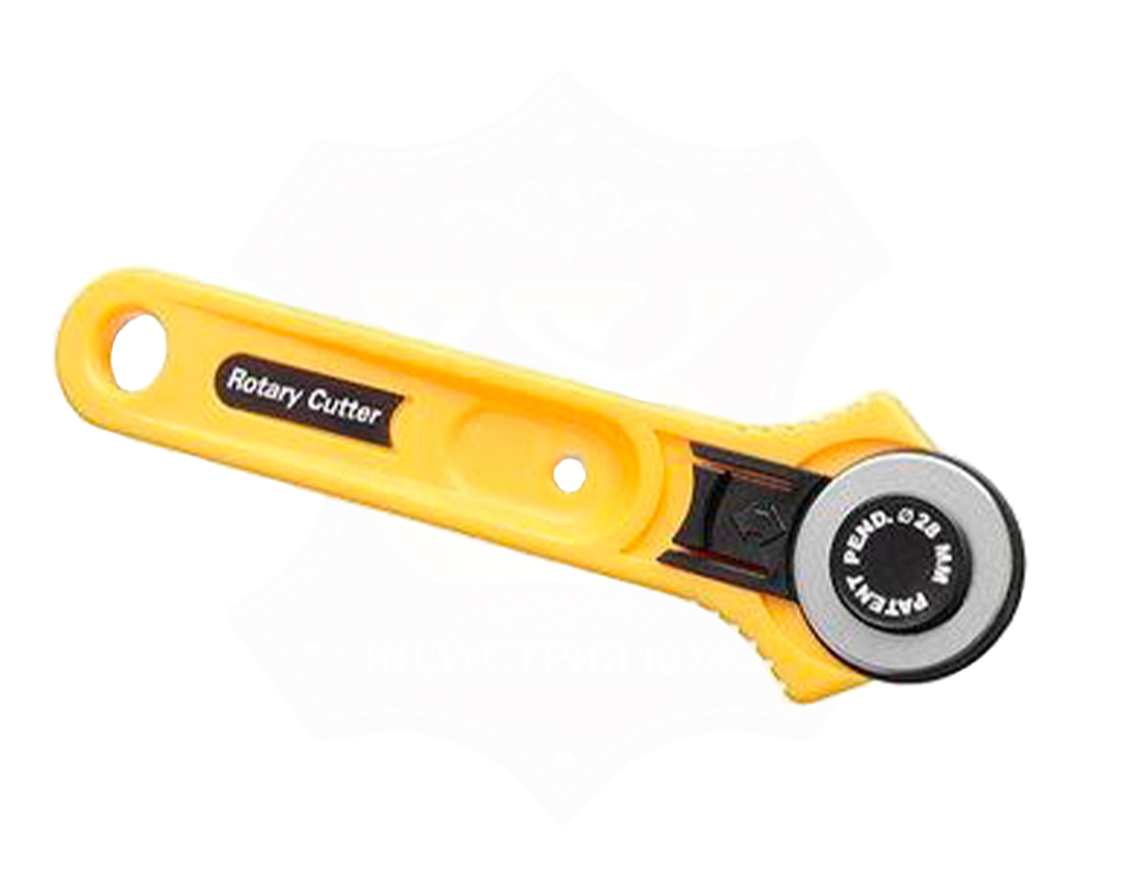 Нож для ткани. Rotary Cutter нож. Роликовый резак для бумаги Rotary Cutter. Дисковый нож для раскроя ткани Olfa. Дисковый роликовый нож.